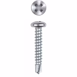Vis autoperceuse - Tête bombée - Empreinte Phillips - Zinguée 4,2 x 25 - Boite de 500