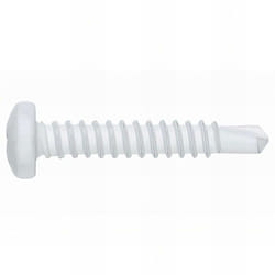 500 vis autoperceuse ph tête bombée 4,8 x 25 mm acier zingué blanc pour tôle et pvc - ABR4825BLE Index