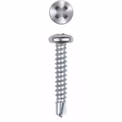 Vis autoperceuse - Tête bombée - Empreinte Phillips - Zinguée 4,2 x 22 - Boite de 500