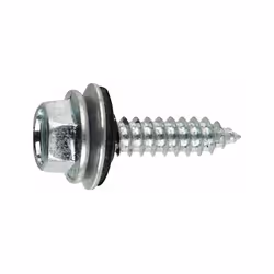 Vis à tôle - Tête hexagonale - Rondelle vulcanisée acier-EPDM 6,3 x 32 P16 - Boite de 500