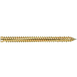Index - Vis à béton- Tête cylindrique - Empreinte Torx - Zingué 7,5 x 72 Ø6 - Boite de 100