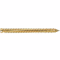Vis à béton- Tête cylindrique - Empreinte Torx - Zingué 7,5 x 92 Ø6 - Boite de 100