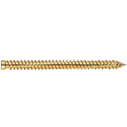 Vis à béton- Tête cylindrique - Empreinte Torx - Zingué 7,5 x 132 Ø6 - Boite de 100