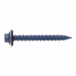Vis à béton avec rondelle vulcanisée intégrée - Acier EPDM 6,5 x 80 P16 Ø5 - Boite de 250