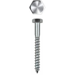 Index - Tirefond à visser pour bois - Tête hexagonale - Filetage partiel - Acier Zingué 7 x 70 - Boite de 100