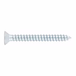 Vis auto-perceuses - filetées à tôle et PVC - Tête fraisée - Empreinte PH - Zinguée 3,9 x 38 - Boite de 250