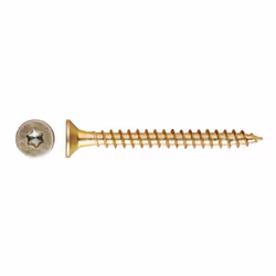 Vis à bois - Tête fraisée - Empreinte Torx - Bichromatée 4,5 x 70 - Boite de 250