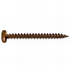 Index - 1000 vis à bois PZ2, tête bombée 4 x 16 mm bichromaté - TRPO40016
