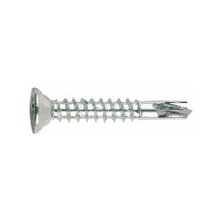 Vis auto-perceuses filetées à tôle pour la menuiserie pvc - Pointe foreuse pilote - Zinguée 3,9 x 16 - Boite de 1000