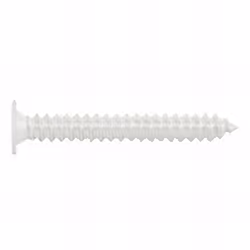 vis à tôle, tête extraplate pour tôle et PVC. Empreinte PH. Dimensions : 4,2 x 32 mm. Revêtement : zingué blanc. Utilisation  ...