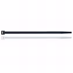 Collier de serrage en plastique Noir (12,5 x 1000 mm). Fabriqué en nylon. Produit homologué CE. Utilisation sur : tube acier, ...