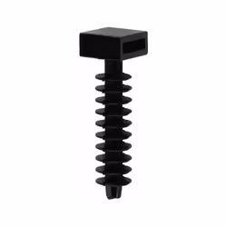 Taquet collier Noir - Boite de 100 Ø8 mm