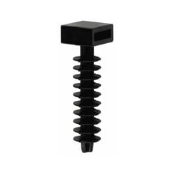 Index - Taquet collier Noir - Boite de 100 Ø8 mm