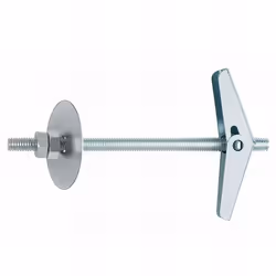 Segment à ressort sur tige filetée pour matériaux creux (M4 mm D. 12 mm). Revêtement : zingué. Utilisation sur : béton creux, ...