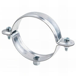 Index - 100 colliers métalliques lourds simple M8 d. 124 - 130 mm - ABM8125