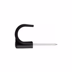 Boite de 100 - Fixations pour câbles noir - Nylon 3 x 2,50