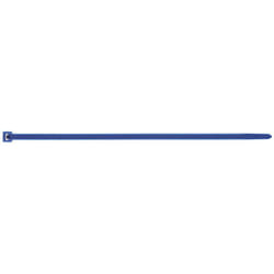 Boite de 100 - Collier de serrage - Couleurs Bleu - Nylon 2,5 x 100