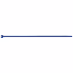 Boite de 100 - Collier de serrage - Couleurs Bleu - Nylon 3,6 x 140