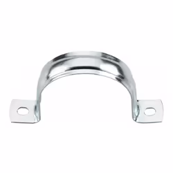 Clip de conduit de pont avec double trou. Profilé en acier de 1,2 mm d'épaisseur. Convient aux conduites légères en plastique ...
