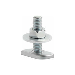 Index - Boite de 100 accessoires pour profilés type 'c' Butée- vis guide M8 x 30