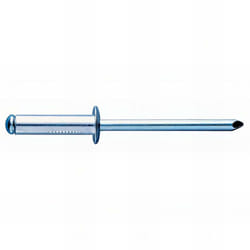 Index - 500 rivets tête bombée 4,8 x 6 mm aluminium - RENO4806