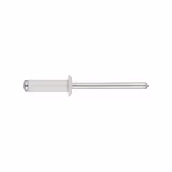 Rivets Tête bombée laquée blanc - Aluminium 3,2 x 10 9003 - Boite de 500