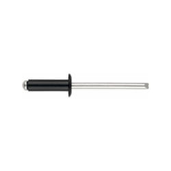 Index - Rivets Tête bombée laquée noir - Aluminium 4,8 x 16 9005 - Boite de 250