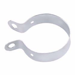 Collier de poteau pour clôtures - Acier zingué 50-53 - Boite de 200