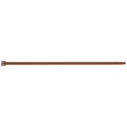 Boite de 100 - Collier de serrage - Couleurs Marron - Nylon 3,6 x 200 mm