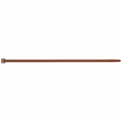 Boite de 100 - Collier de serrage - Couleurs Marron - Nylon 4,8 x 200 mm