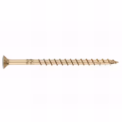 Vis à bois à haut rendement empreinte Torx (6 x 70 mm). Revêtement : bichromaté. Produit homologué CE. Utilisation sur : bois ...