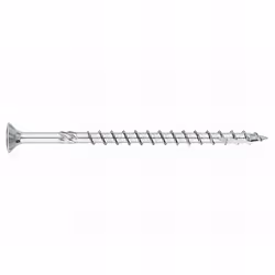 Vis à bois à haut rendement empreinte Torx (4,5 x 70 mm). Revêtement : Zingué. Produit homologué CE. Utilisation sur : bois t ...