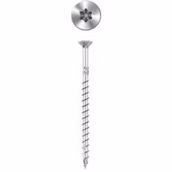 [TEX-ZT] Vis à bois à haut rendement - Zinguée - Empreinte Torx 6 x 100 - Boite de 100