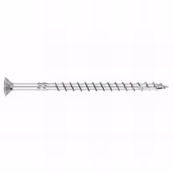 Vis à bois à haut rendement empreinte Torx (6 x 260 mm). Revêtement : Zingué. Produit homologué CE. Utilisation sur : bois te ...