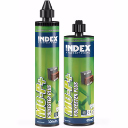 Boite de 12 - Fixations chimiques - Polyester PLUS - Homologuée ATE Option 8 410 ml