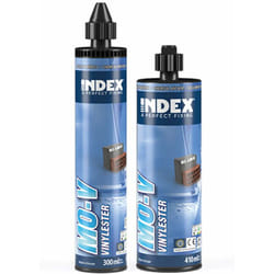 Index - Boite de 12 - Fixations chimiques - Vinylester - Homologuée ate Option 8 300 ml