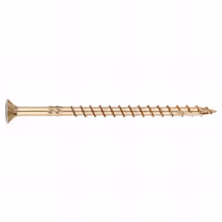 1000 vis à bois à haut rendement, empreinte TX15, bichromatée - 3,5 x 25 mm Matériaux utilisés : Bois noble, bois de pin, boi ...