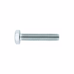 Vis métrique - Tête hexagonale - Filetage total DIN-933 - Zingué M6 x 45 - Boite de 250