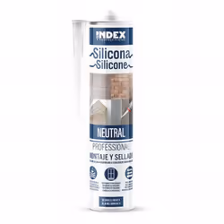 12 silicones neutre profesionnel pour matériaux lisses et poreux - 280 ml - transparent Matériaux utilisés : Menuiserie PVC,  ...