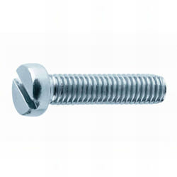 1000 vis d'assemblage à tôle filetage métrique, tête cylindrique fendue M3 x 8 mm zingué - T0840308Z Index