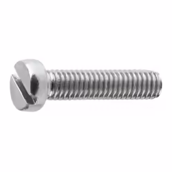 Vis tête cylindrique - rainuré - 4.8 - Zinguée M6 x 30 - Boite de 250