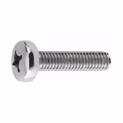 Vis métrique - Tête cylindrique bombée - Empreinte PH - 4.8 - Zingué M3 x 6 - Boite de 1000