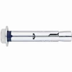 Cheville anti-rotation pour charges moyennes - Vis tête hexagonale 6.8 - Zingué - Homologué ATE Option 7 M6 x 60 Ø9 - Boite d ...