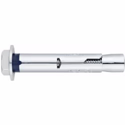 Cheville anti-rotation pour charges moyennes - Vis tête hexagonale 6.8 - Zingué - Homologué ATE Option 7 M8 x 60 Ø11 - Boite  ...