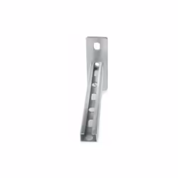 Boite de 10 - Support perforé pour charges légères type "C" - Zingué 38 x 40 x 2 x 500