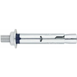 Cheville anti-rotation pour charges moyennes - Tige filetée - Zingué M8 x 80 Ø10 - Boite de 100