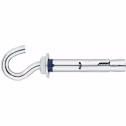 Cheville anti-rotation pour charges moyennes - Crochet M6 x 45 Ø8 - Boite de 100