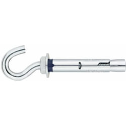Index - Cheville anti-rotation pour charges moyennes - Crochet M6 x 45 Ø9 - Boite de 100