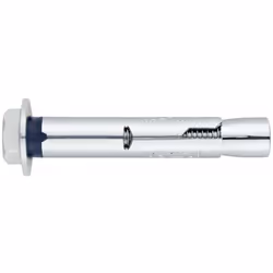 Cheville anti-rotation pour charges moyennes - Vis tête hexagonale 8.8 - Zinguée - Homologué ATE Option 7 M12 x 80 Ø16 - Boit ...