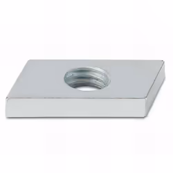écrou pour guide perforé DIM. M6 mm. Revêtement zingué. Recommandé pour l'installation de collier, collier support, climatisa ...